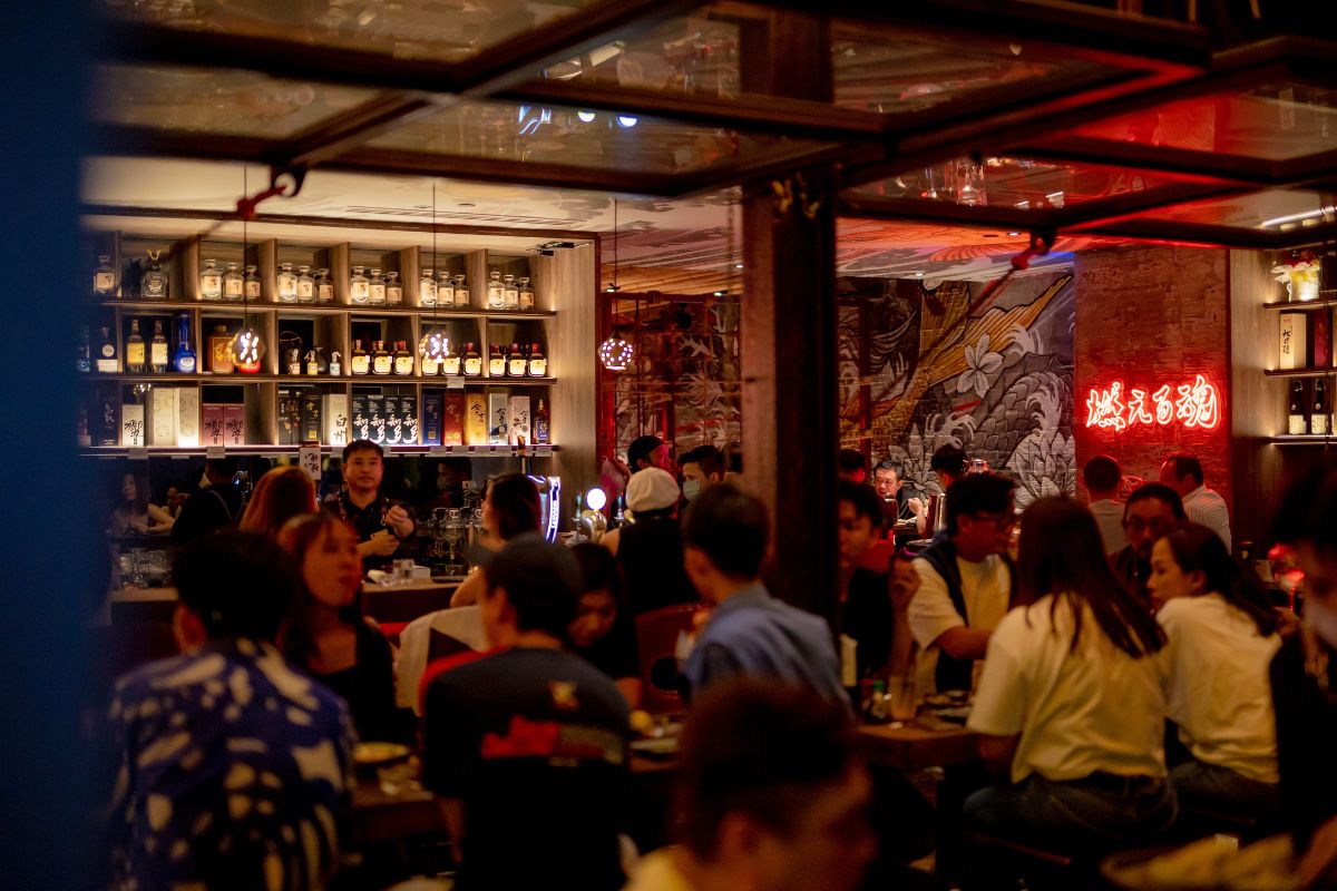 Atmosphere at Yaki Soul 17