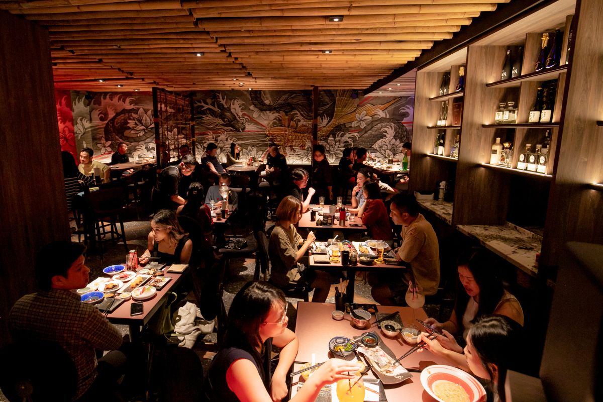 Atmosphere at Yaki Soul 18