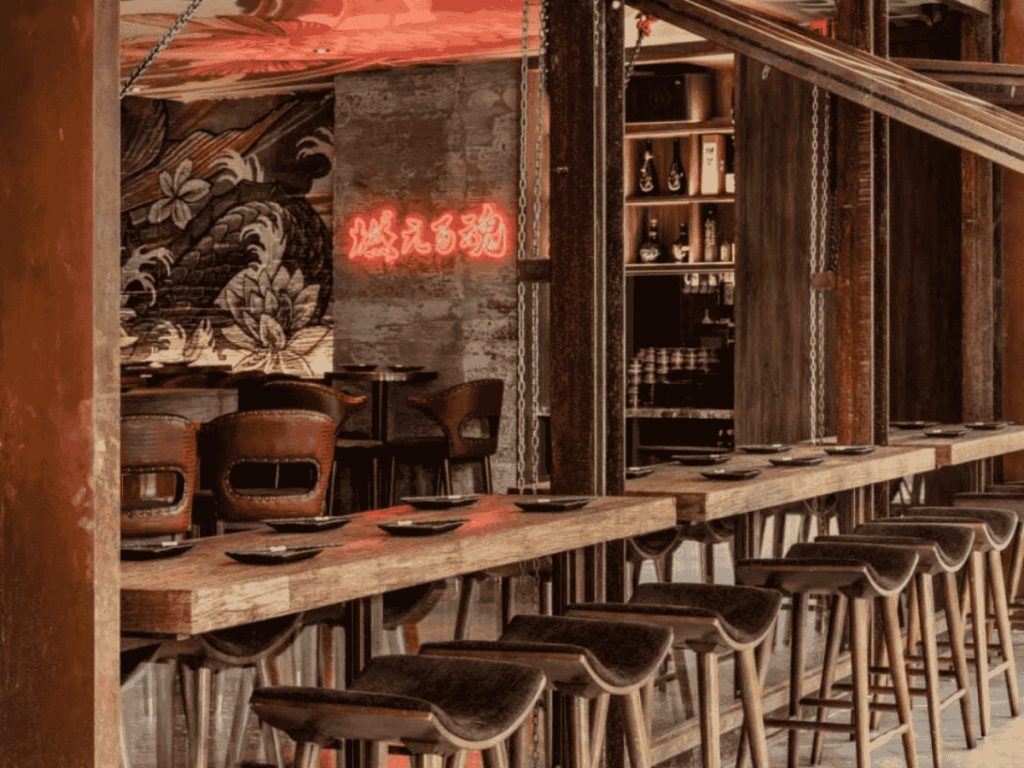 restaurant and bar
