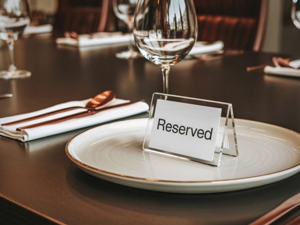 private dining experience